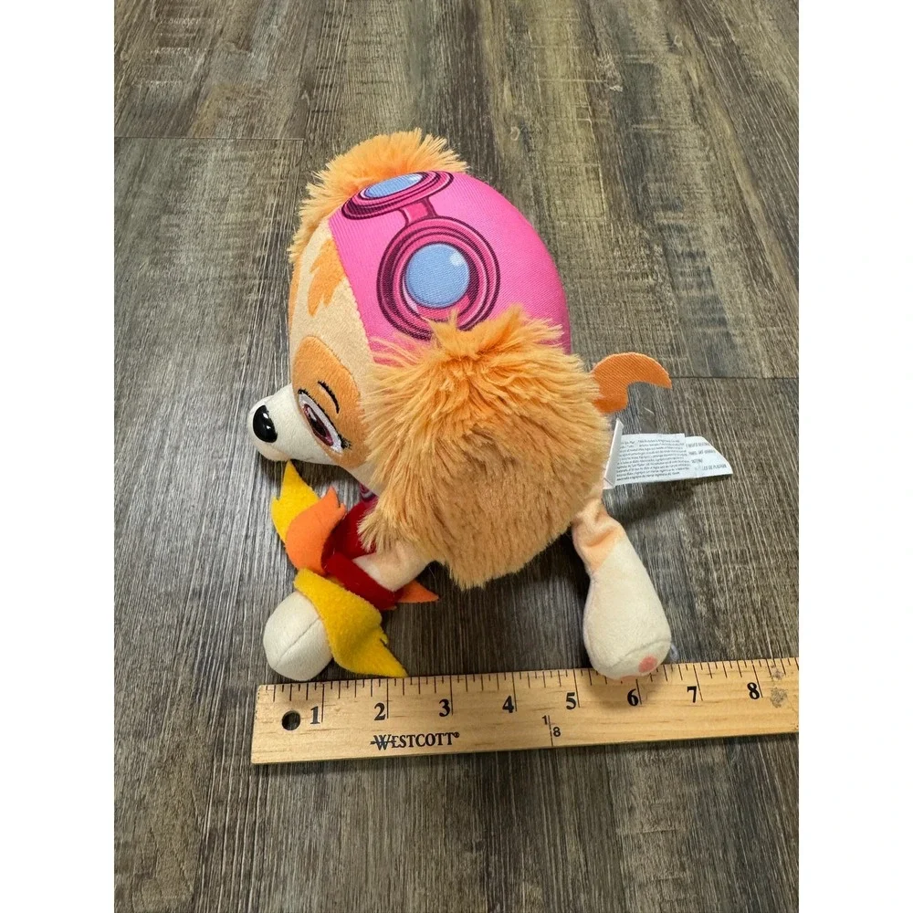 Paw Patrol Skye Plush Stuffed Animal Pink Aviator Dog Toy 6 inch 2018